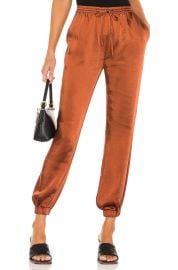 LPA Elastic Waist Pant with Leg Cuff at Revolve