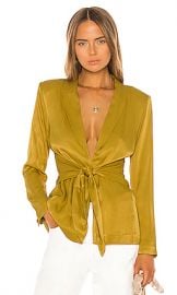 LPA Marisa Jacket in Ochre from Revolve com at Revolve