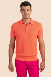 LUCAS SHORT SLEEVE POLO Trina Turk at Mr Turk