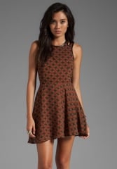 LUCCA COUTURE Tank Dress in Spice at Revolve