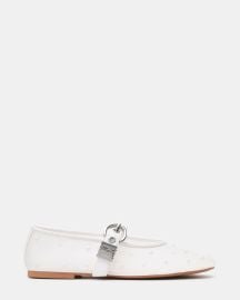 LUCIA Pearl Mesh Mary Jane Ballet Women39s Flat Steve Madden at Steve Madden