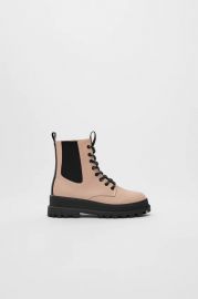 LUG SOLE ANKLE BOOTS at Zara