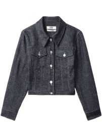 LVIR Cropped Denim Jacket - at Farfetch