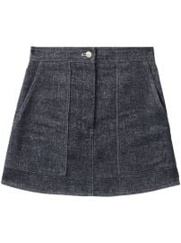 LVIR Mlange Denim Miniskirt - at Farfetch