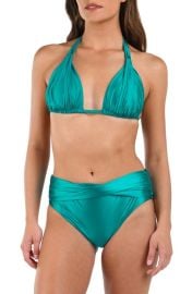 La Blanca Earth Halter Bikini Top at Nordstrom