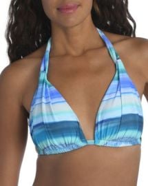 La Blanca Ocean Tides Halter Bikini Top at Bloomingdales