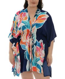 La Blanca Petals In Bloom Kimono Cover Up - Macys at Macys