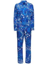 La DoubleJ Aviator graphic-print Jumpsuit - at Farfetch