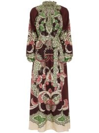 La DoubleJ Cerere Dress Brown at Farfetch