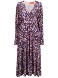 La DoubleJ Kenny Paisley Print Midi Dress - at Farfetch