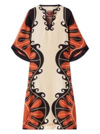 La DoubleJ x Mother The Kaftan Dress Neutrals at Farfetch