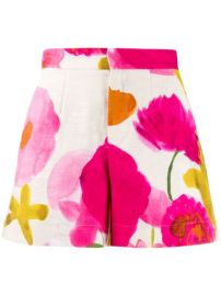 La Doublej x Mantero Floral Fitted Shorts - Farfetch at Farfetch