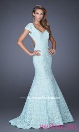 La Femme 20117 Gown in Light Mint at Prom Girl