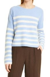 La Ligne Toujours Stripe Cashmere Sweater at Nordstrom