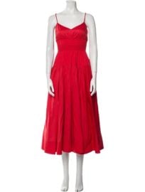 La Ligne V Neck Long Dress at The Real Real
