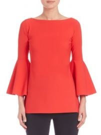 La Petite Robe di Chiara Boni - Bell Sleeve Top at Saks Fifth Avenue