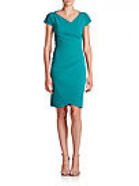 La Petite Robe di Chiara Boni - Ruched Cap-Sleeve Sheath at Saks Fifth Avenue