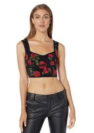 La Rosa Cropped Top by Bcbgmaxazria at Amazon