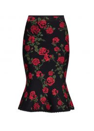 La Rosa Flared Pencil Skirt by Bcbgmaxazria at Amazon