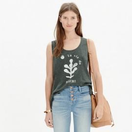 La Vie Desert Tank at Madewell