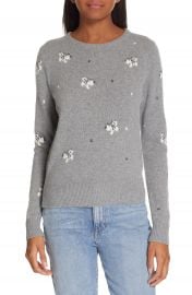 La Vie Rebecca Taylor Butterfly Wool Blend Sweater   Nordstrom at Nordstrom