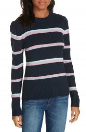 La Vie Rebecca Taylor Stripe Wool Blend Sweater   Nordstrom at Nordstrom