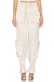 LaMarque Braxton Faux Leather Tie Waist Pull On Pants at Revolve