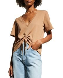 LaMarque Enya Ruched Tee at Neiman Marcus