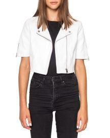 LaMarque Kirsi Cropped Biker Jacket at Neiman Marcus