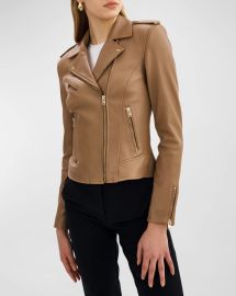 LaMarque Mellie Jacket in Mocha at Neiman Marcus