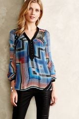 Labyrinth Peasant Blouse at Anthropologie