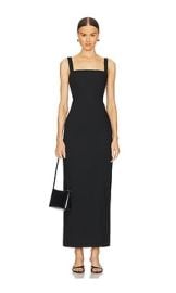 Lacademie By Marianna Renia Maxi Dress In Black at Revolve