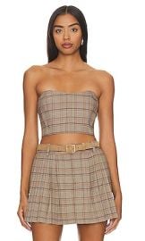 Lacademie Ember Corset In Brown Multi at Revolve