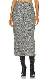 Lacademie June Skirt In Black White at Revolve