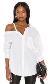 Lacademie Off Shoulder Blouse In White at Revolve