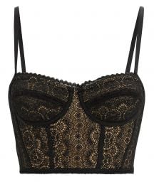 Lace Bustier at Intermix