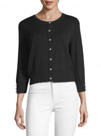 Lace Button-Front Cardigan at Saks Off 5th