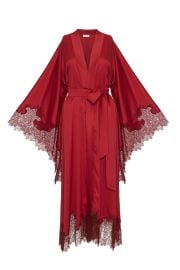 Lace Detailed Maxi Robe at Avenue 8