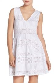 Lace Fit  amp  Flare Dress at Nordstrom Rack