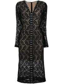 Lace Fitted Midi Dress  Stella McCartney at Farfetch