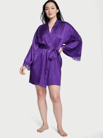 Lace Inset Robe - Victoriax27s Secret - vs at Victoria's Secret