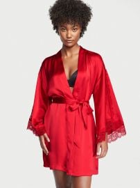 Lace Inset Robe - Victoriax27s Secret - vs at Victorias Secret