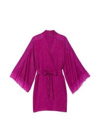 Lace Inset Robe at Victorias Secret