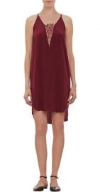 Lace Inset Slip Dress at Barneys