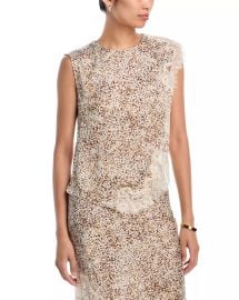 Lace Inset Top & Lace Inset Midi Skirt - Exclusive at Bloomingdales