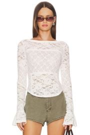 Lace Layering Long Sleeve at Revolve