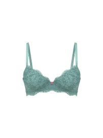 Lace Lightly Lined Classic Coverage Demi Bra in Arctic Green at Victorias Secret