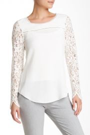 Lace Mix Blouse at Nordstrom Rack