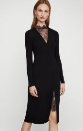 Lace Neck Dress by Bcbgmaxazria at Bcbg