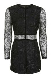 Lace Playsuit at Topshop